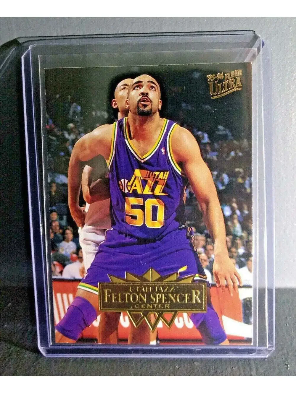 1995-96 Felton Spencer Fleer Ultra #186 Basketball Card
